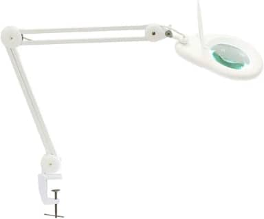 LUPA DE BANCADA COM LUMINARIA LED HL-400 5D BIVOLT