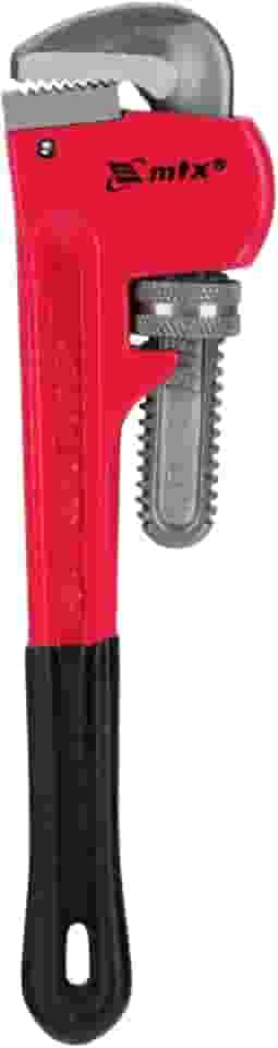 MTX Chave Grifo Tipo Americano 12' (300 mm) – Mordentes em Aço, Engrenagem Helicoidal, Ideal para Uso Industrial e Reparos Hidráulicos