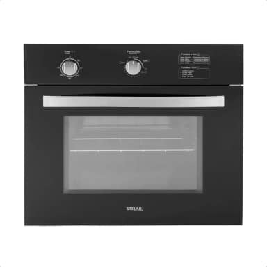 Forno à Gás de Embutir Stelar 46 litros Topázio Preto 220v