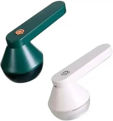 Papa Bolinhas Elétrico Portátil Recarregável – Removedor de Fiapos para Roupas, Casacos e Tecidos, com Lâmina Afiada e Coletor Transparente, Cores Variadas