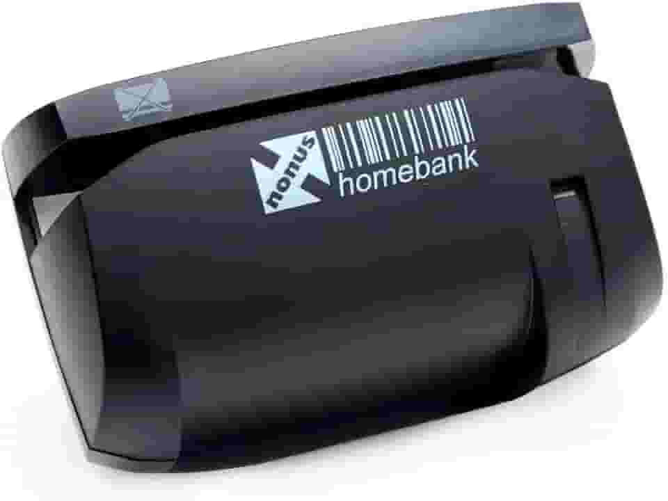 Leitor de Boletos Bancários Nonus Homebank Usb P/ Todos Os Bancos