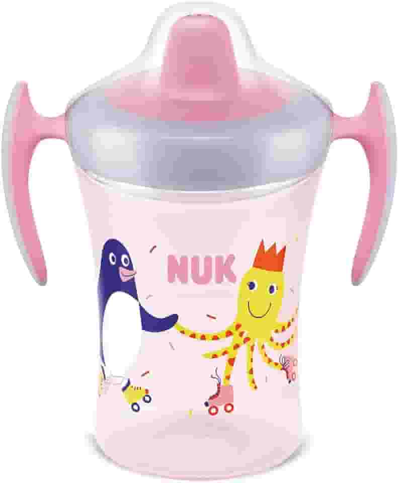 NUK Copo Trainer Evolution Bico Tpe 230 Ml Girl - Rosa