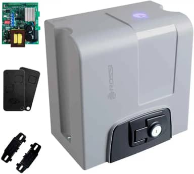 Motor Portão Rossi DZ4 NITRO bivolt para portões até 850Kg Semi-industrial Deslizante Automático de Correr Eletrônico Com Super Abertura Rápida