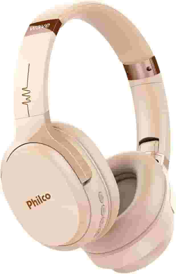 Fone de ouvido, Conexão Bluetooth 5.0, 150mW, Concha almofadada, PFO01BTG, Rose gold, Philco