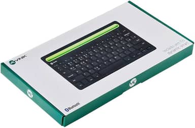 TECLADO BLUETOOTH 3.0 2.4 GHZ DYNAMIC SMART ABNT COM SUPORTE PARA TABLET OU CELULAR - PRETO - DT200