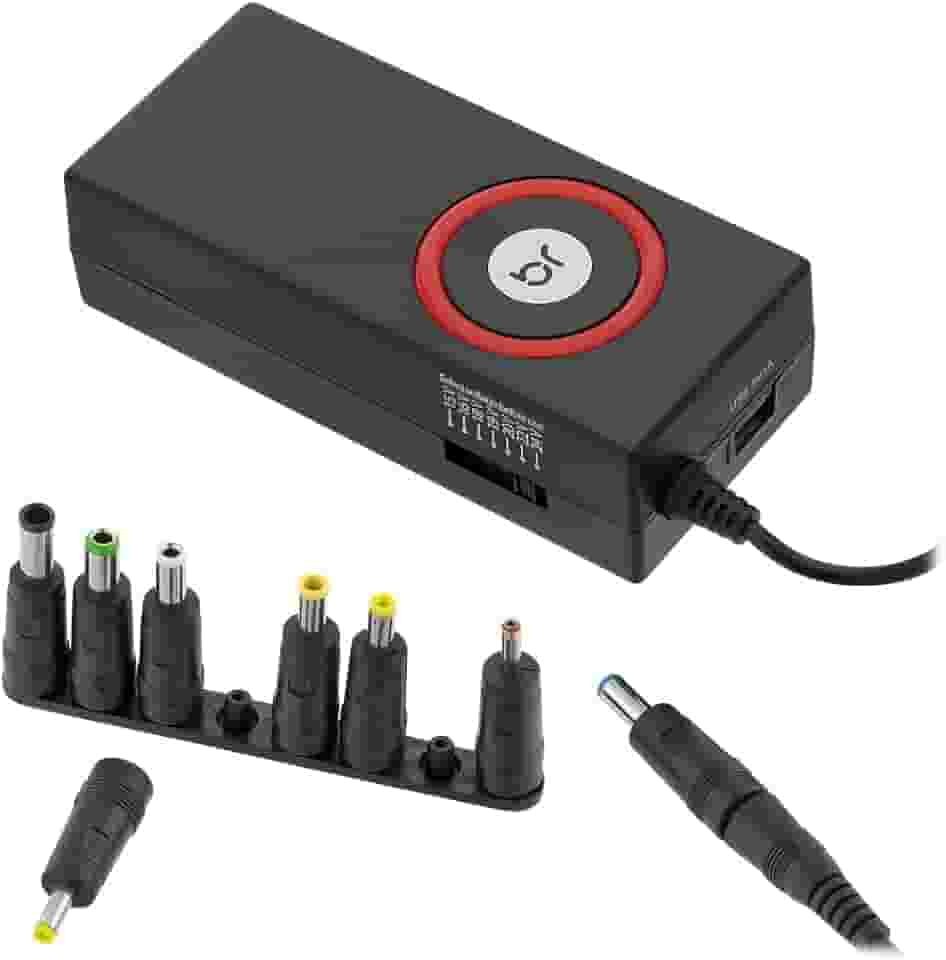 Bright, Carregador Universal, Possui Proteção Contra Sobrecarga, Bivolt, Contém 8 Tipos de Conectores, Com 1 Saída Para USB - 5V1A, Versátil, Prático e Excelente Para Uso Diário, Design Funcional