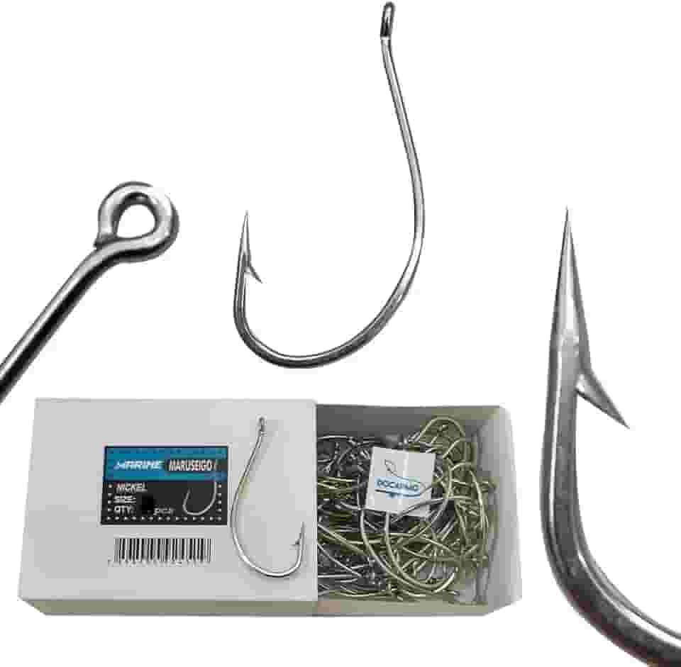 Anzol Maruseigo N°14 Marine Sports Caixa c/ 100 Uni Pequenos