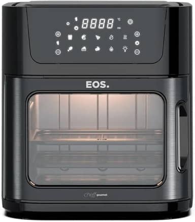 Fritadeira Air Fryer Oven EOS 15 Litros Digital Inox All Black EAF15IP 110V