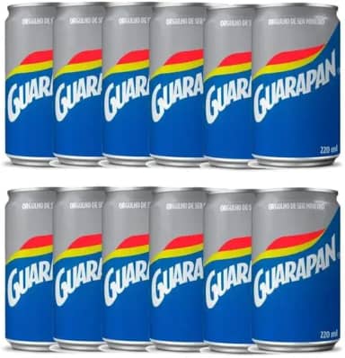 Guarapan Refrigerante, Sabor Mineiro, 220ml, Pack com 12 Latas