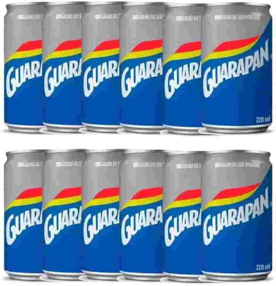 Guarapan Refrigerante, Sabor Mineiro, 220ml, Pack com 12 Latas