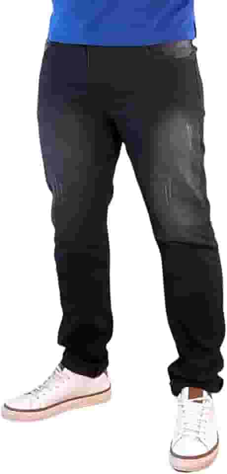 Calça Jeans Masculino Slim Premium Elastano Lycra Estica Moda 2025 Casual