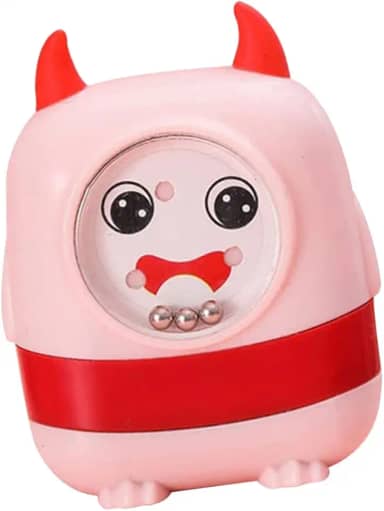 Carimbo personalizado com autotinta, selo de nome à prova d'água para roupas infantis, escola, berçário, rosa