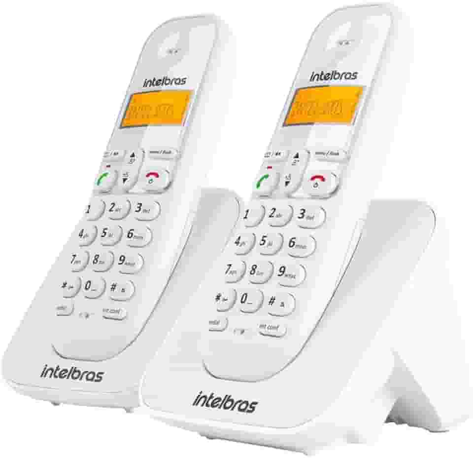 Telefone sem Fio e com Ramal Adicional TS 3112 Branco Intelbras
