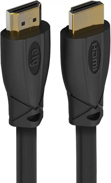 ELG, HD8K15, Cabo HDMI 2.1V, Áudio e Vídeo, Comprimento de 1,5 metros, 3D Ready 8K UltraHD, 144Hertz, 48Gbps, High Speed, Conectores em Cobre, Preto