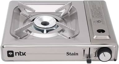 NTK, Fogareiro Stain em Aço Inox com Ignição Automática e Flex Fuel