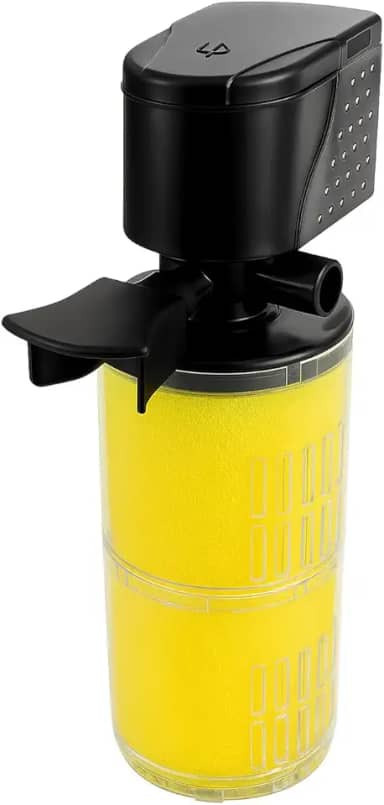 Filtro Interno F170A para Aquários até 100L, Filtragem Mecânica e Biológica, Fácil Montagem, Sistema de Oxigenação