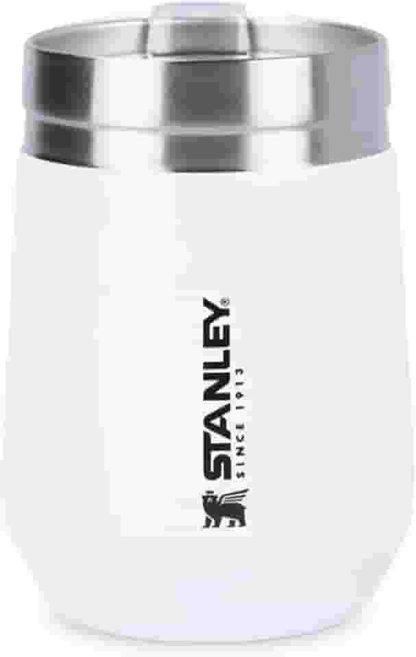 Stanley - Copo Térmico Everyday, 296ml, para Bebidas Quentes e Frias com Tampa, Aço Inoxidável, Polar