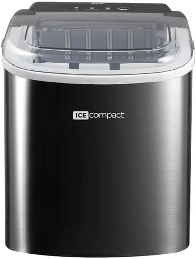 Máquina de Gelo EOS 12Kg Ice Compact Inox All Black EMG06P 110V