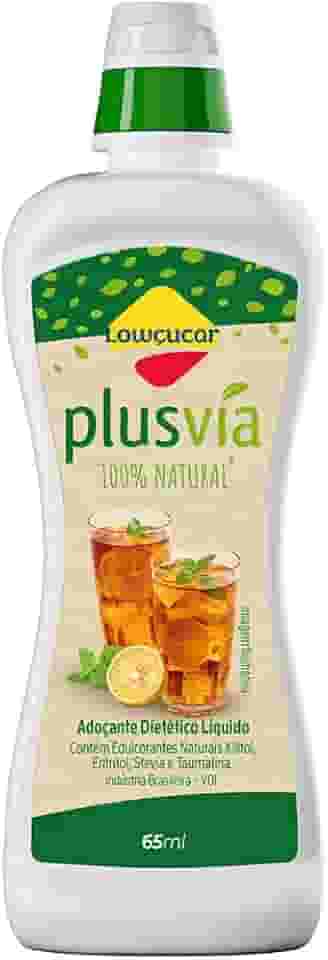 Lowçucar Adoçante 100% Natural Plusvia 65ml