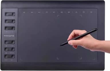 Marblue Mesa Digitalizadora 11,6' Preta com Resolução 5080LPI e 266PPS para Estudantes, Desenho, Pintura e Anotações, com Caneta, Suportes, Adaptadores e Acessórios