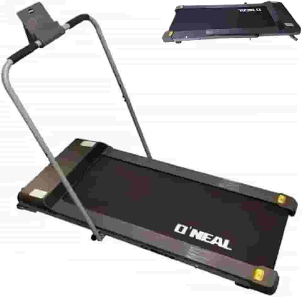 Esteira Residencial Dobrável Silenciosa com Amortecimento Walk Pad, Braço Retrátil, Controle Remoto e Bluetooth – Velocidade até 6km/h