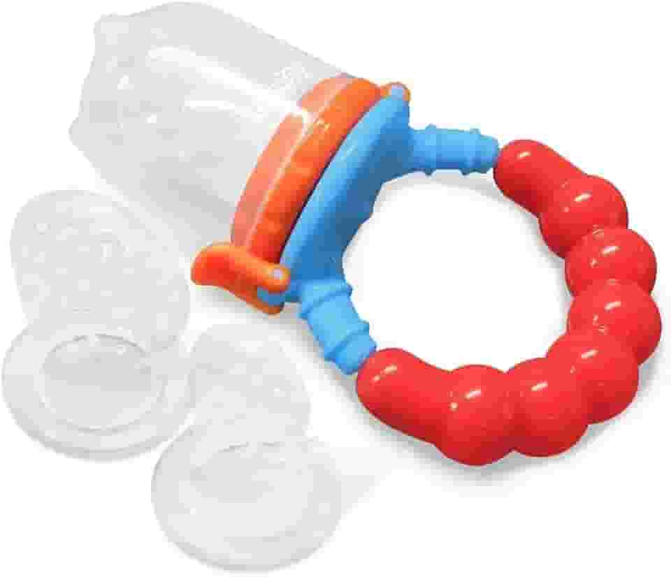 Alimentador De Frutas Para Bebê Com 3 Bicos Comtac Kids 4124