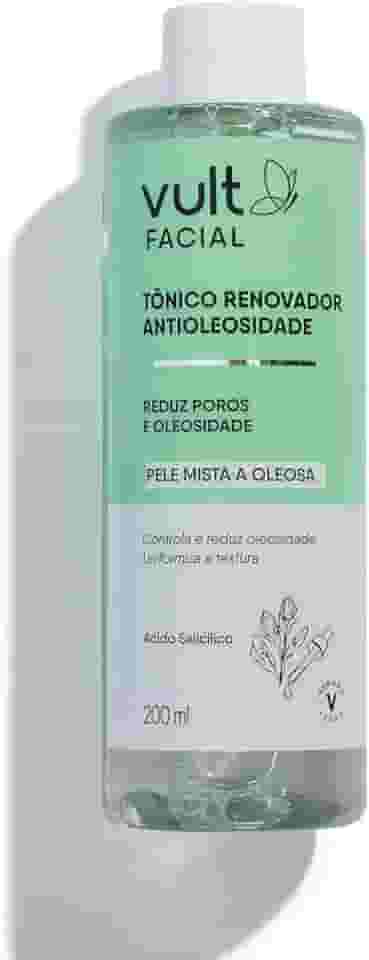 Vult Tônico Renovador Facial Antioleosidade 200ml