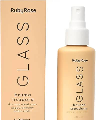 Fixador de Maquiagem Glass, com Niacinamida e Pantenol, 100ml - Beleza e Maquiagem