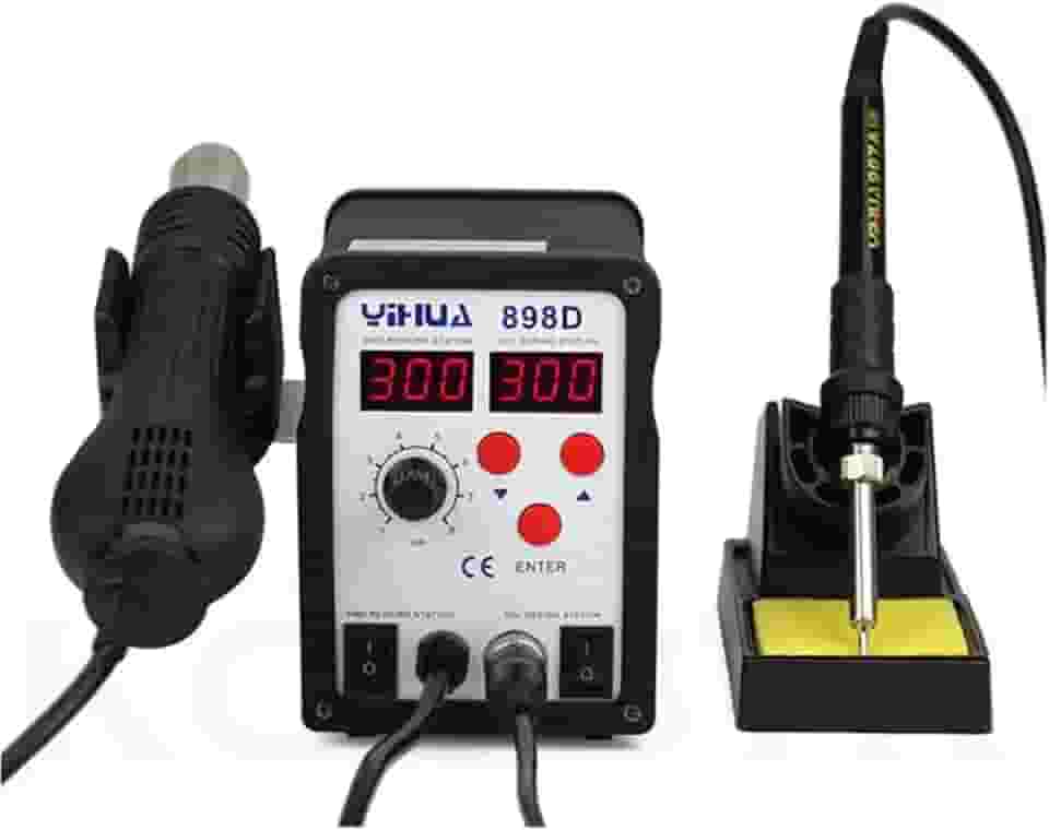 Estação de Retrabalho 2 em 1 Profissional Yihua 898d