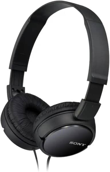 Sony MDR-ZX110 - Fone de Ouvido Dobrável, Preto