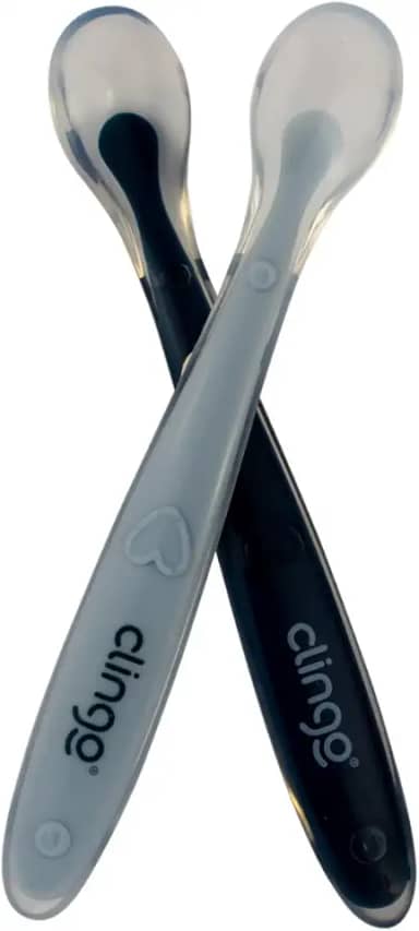Colheres De Silicone Premium Marinho (2 Unidades)
