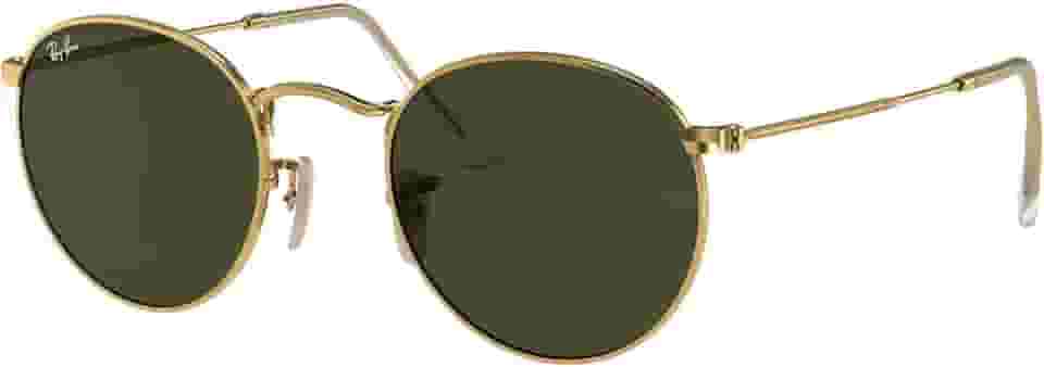 Óculos de Sol Ray-Ban Round Metal 0RB3447L 001 Tam 50