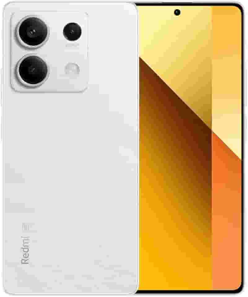 Xiaomi Redmi Note 13 5G - 8 + 256 GB, tela AMOLED FHD + 120 Hz de 6,67 ', MediaTek Dimensity 6080, câmera tripla de até 108 MP, carregamento rápido de 33 W (Branco)