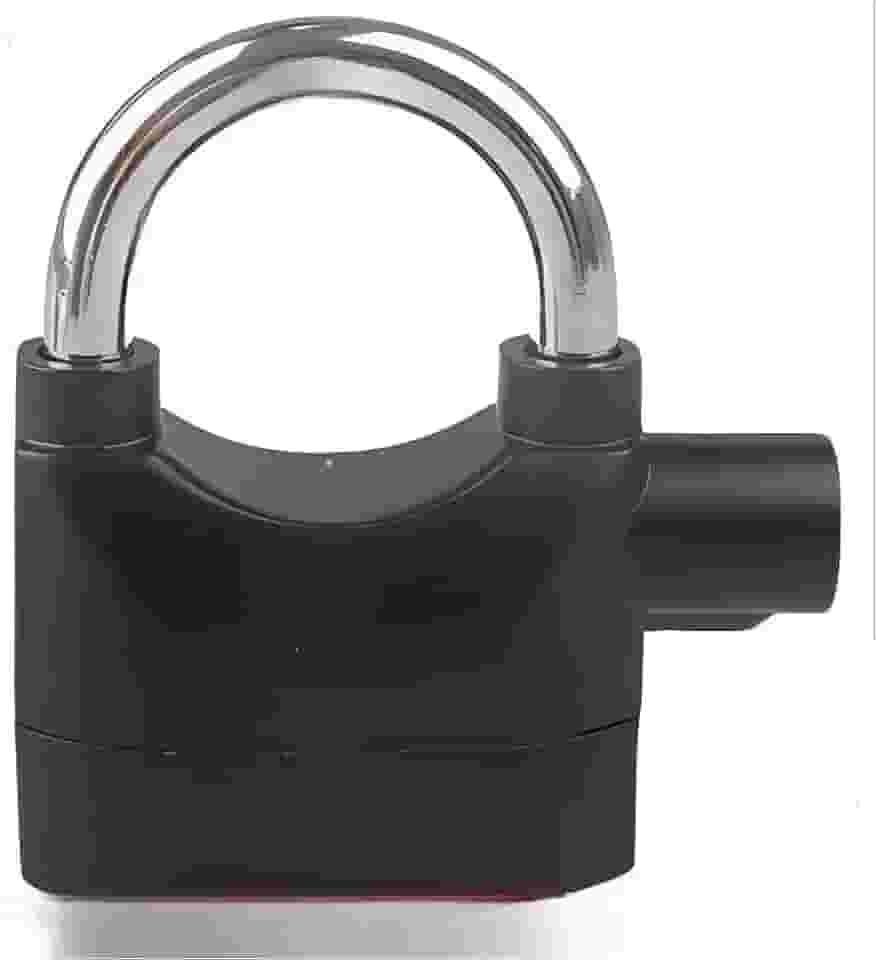 Cadeado Antifurto Com Alarme Sonoro Para Bicicleta Bike Motocicleta Mala(Curto,1)