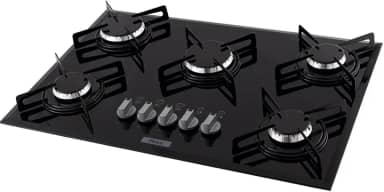 Cooktop a Gás Philco Cook Chef com 5 Bocas Preto