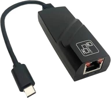 Adaptador de Rede USB 3.0 Tipo-C para RJ45 Gigabit - Velocidade de 10/100/1000 Mbps, Compatível com Windows e Mac