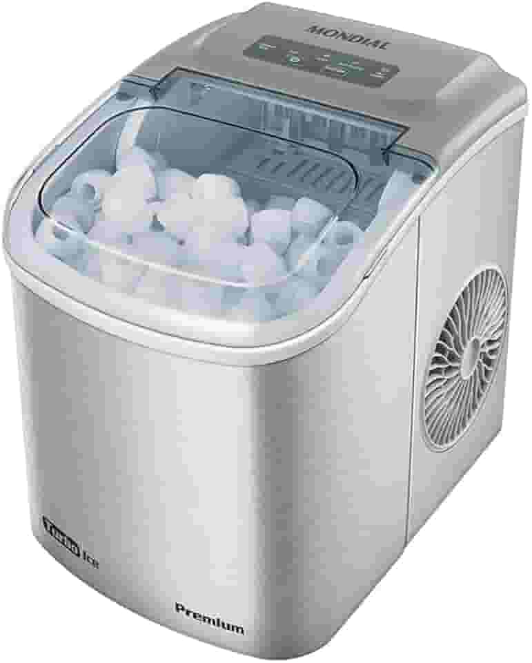 MONDIAL Máquina de Gelo Turbo Ice Premium, Cinza, 220V - MG-12-GI