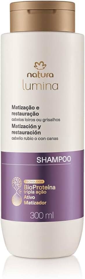 NATURA LUMINA SHAMPOO MATIZACAO E RESTAURAÇÃO 300ml