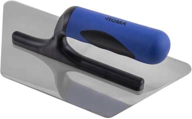 Desempenadeira Trapézio Aço Inox Efeito Cimento Queimado