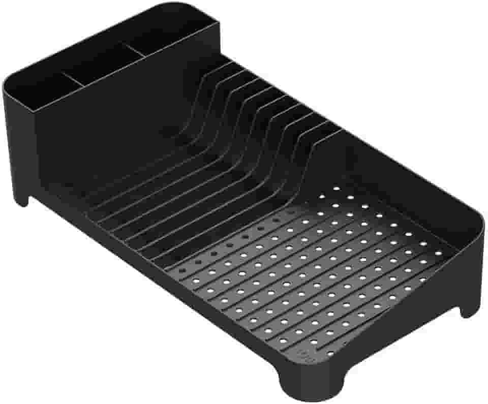 Ou Martiplast - Escorredor De Loucas Trium Compact Preto Fechado Ou Martiplast El505Ptf