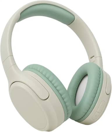 Fone de Ouvido Bluetooth 5.3 On-ear. Cancelamento de Ruído e Regulavel para Corridas e Academia, Headphone Sem Fio com Microfone Integrado Confortavel e Dobravel Compativel com Android e IOS. (Verde)