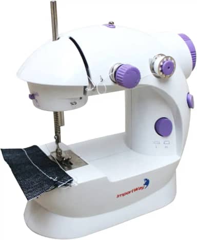Mini Máquina de Costura Portátil 2 Velocidades Bivolt IWMC507, Importway