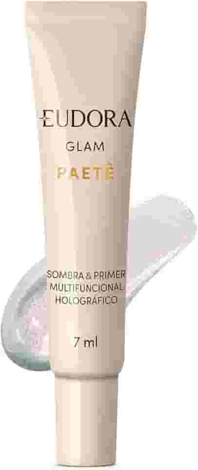 Eudora Sombra & Primer Holográfico Glam Paetê 7ml