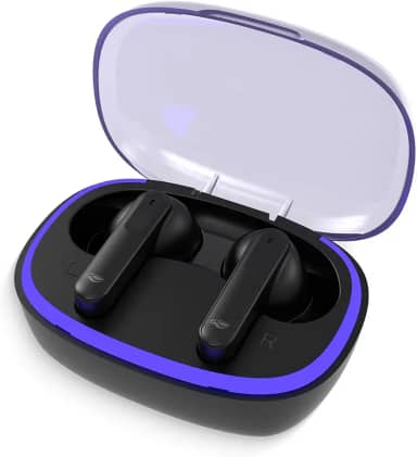 C3Tech fone Intra-Auricular EP-TWS-35BK Bluetooth 5.4, Preto, com LED indicador, In-Ear