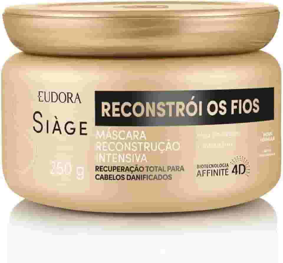Eudora Máscara Capilar Siàge Reconstrói Os Fios 250g