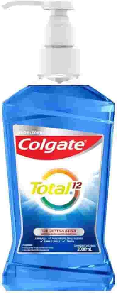 Enxaguante Bucal Colgate Total 12 Clean Mint 2000ml
