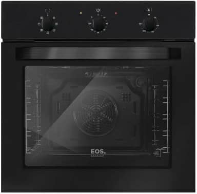 Forno Elétrico de Embutir Eos 65 Litros Convection Porta de Vidro All Black Efe651ecp 220v