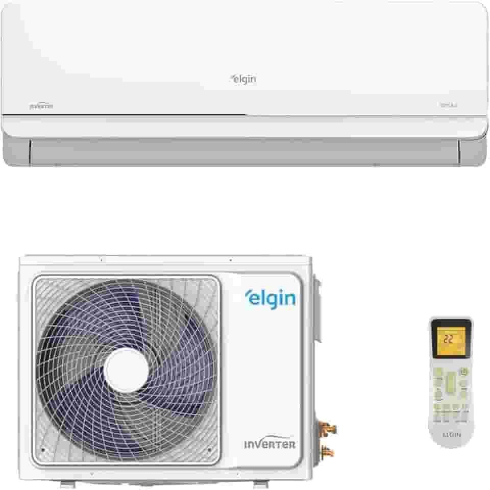 Ar Condicionado Hi Wall Inverter Elgin Eco Star 12.000 Btus Frio 127v R-32