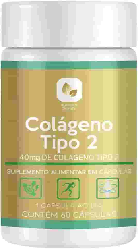 Colageno Tipo 2 40mg Saúde Articular, Alívio, Flexibilidade, Articulações e Cartilagens Saudáveis Original Nutreace Beauty 60 Capsulas