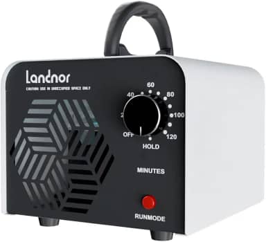 Gerador de ozônio 90.000 mg/h, desodorizador de purificador de ar de ozônio para áreas de 6.000 metros quadrados, remoção eficiente de odores para casa, porão, fumaça, quarto de animais de estimação